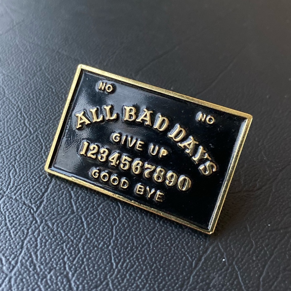 BN All Bad Days Ouija Board Enamel Pin